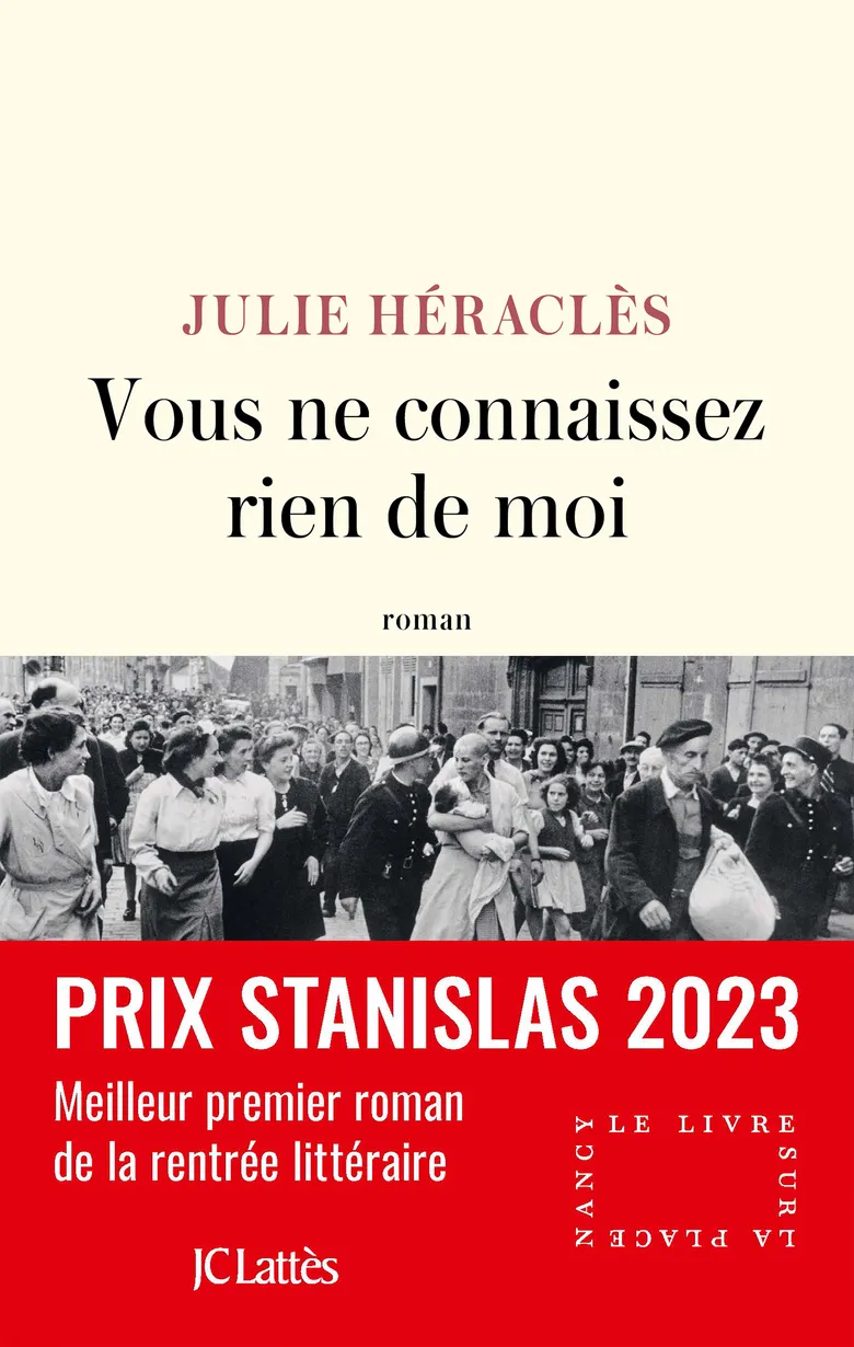 Julie Heraclès vous ne connaissez rien de moi - Premier roman - Chronique littéraire