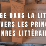 Un voyage dans la littérature à travers les principaux genres littéraires