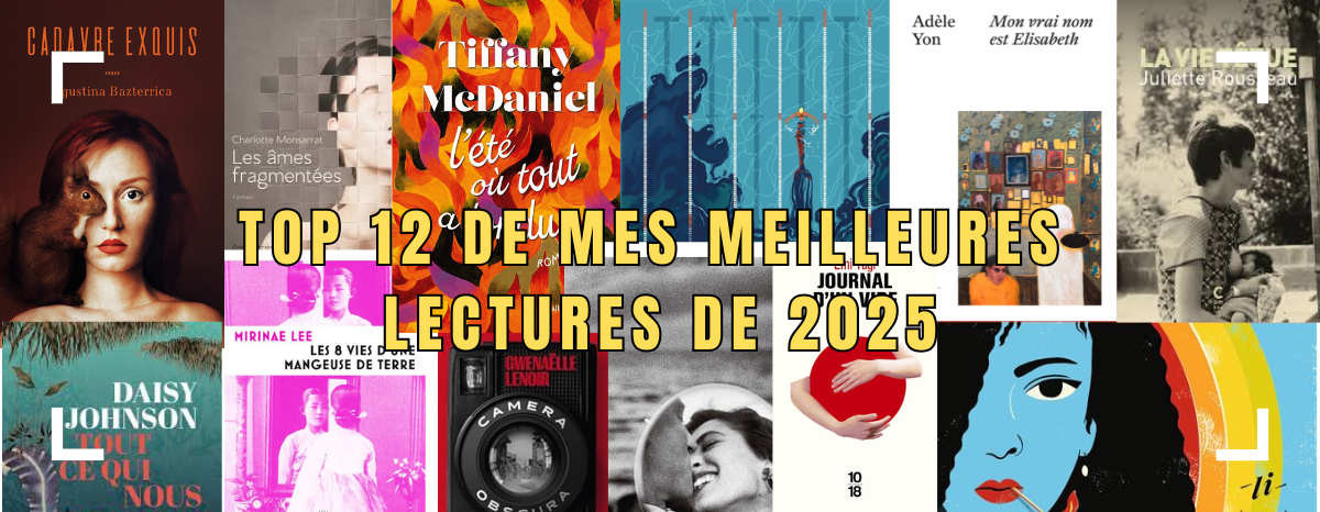 TOP 12 de mes meilleures lectures de 2025